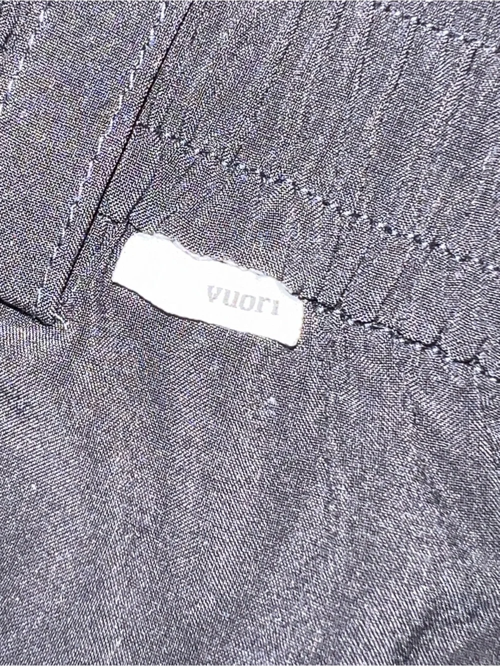 Vuori Optimist Shorts Black Stretch High Rise Elastic Back Pockets Size S